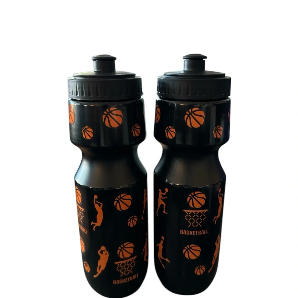 NWT-Set of 2,  Basketball Water Bottles and Sling Backpack - Picture 2 of 4